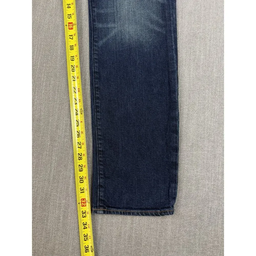 J.Crew 770 Straight Jeans Men’s 34x34 Dark Wash Stretch Denim Classic 5 Pocket